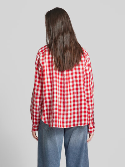 Polo Ralph Lauren Overhemdblouse met rasterruit Rood - 5