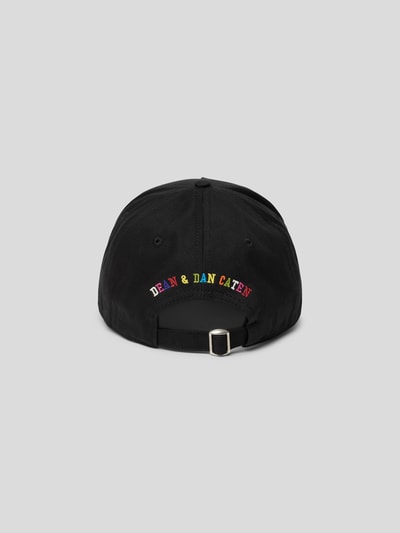 Dsquared2 Cap mit Label-Stitching Schwarz 5