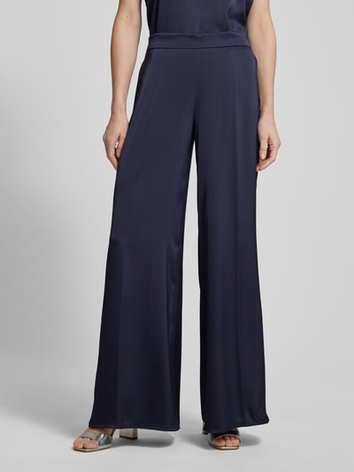 V by Vera Mont Wide leg broek met elastische band Donkerblauw - 4