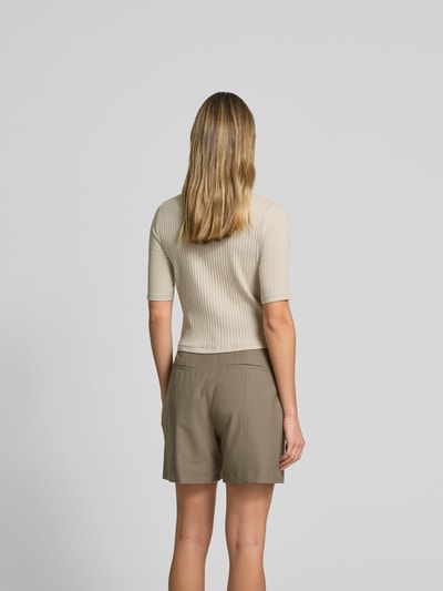 Iro T-Shirt aus reiner Baumwolle Hellbraun 5