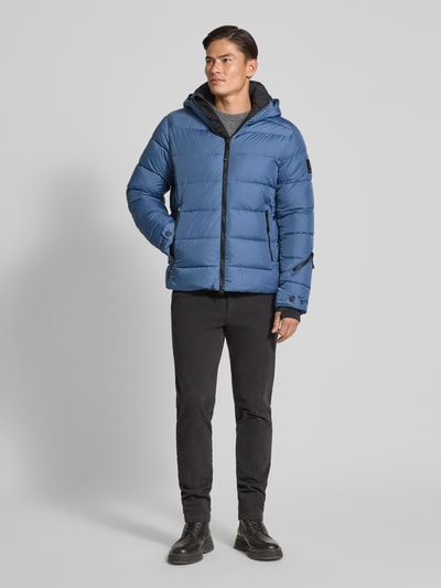 FIRE + ICE Gewatteerd jack met ritszakken, model 'LUKA2' Rookblauw - 1