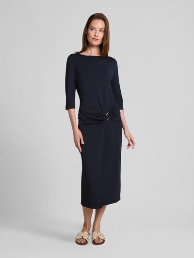 Tom Tailor Tailliertes Businesskleid aus Modal-Mix Marine 4