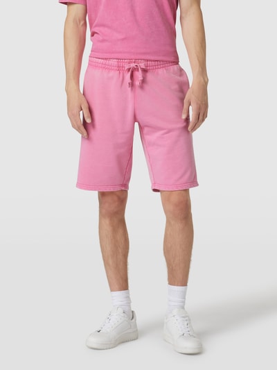 CHAMPION Sweatshorts mit Label-Stitching Pink 4