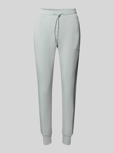 Guess Activewear Slim fit sweatpants met elastische band, model 'ALLIE SCUBA' Middengrijs - 2