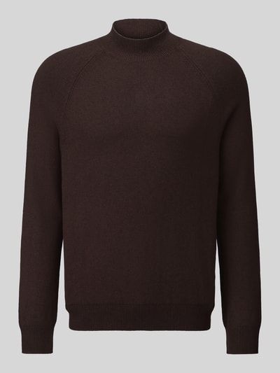 Strellson Regular Fit Pullover aus Baumwoll-Mix Modell 'Tito-M' Schoko 2