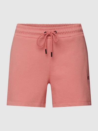 DKNY PERFORMANCE Sweatshorts met labelstitching Terracotta - 2