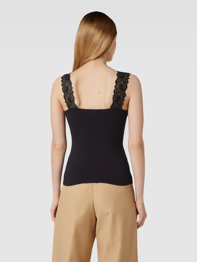 VERO MODA Tanktop mit V-Ausschnitt Modell 'ROSA' Black 5