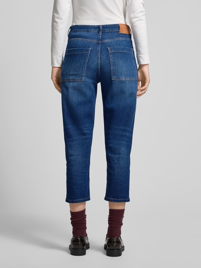 Marc O'Polo Boyfriend Jeans aus weichem Baumwoll-Mix Modell 'IVA' Marine Melange 5