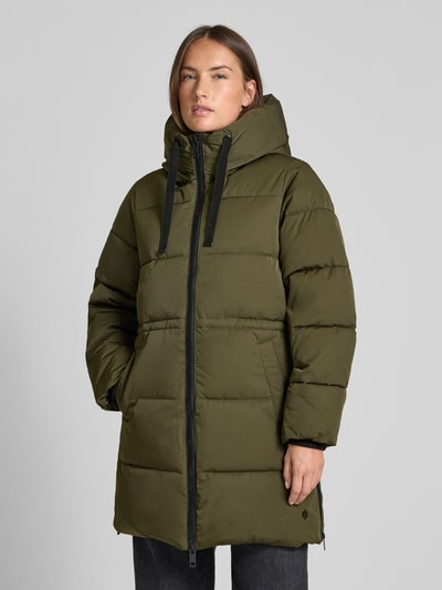 MSCH Copenhagen Steppmantel mit Zweiwege-Reißverschluss Modell 'Mola Pavinaria' Dunkelgruen 4