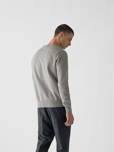 Parajumpers Sweatshirt mit Label-Print Mittelgrau meliert 5