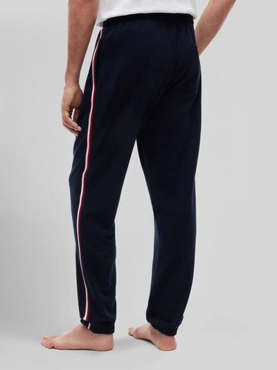 Tommy Hilfiger Regular fit sweatbroek van puur katoen Marineblauw - 5
