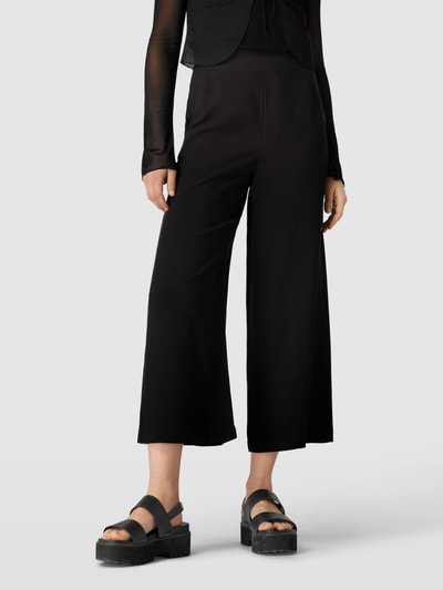 QS Culotte aus Viskose mit Nahtreißverschluss Black 4