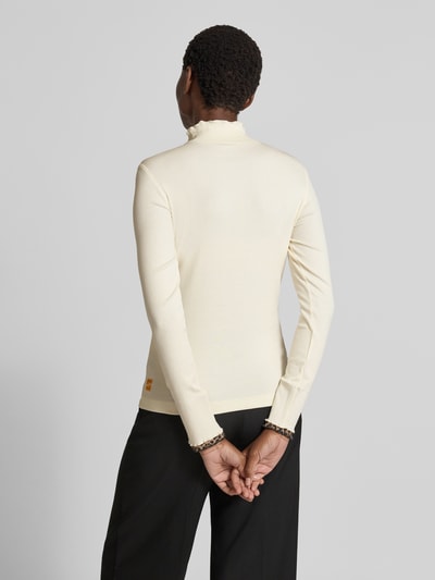 Marc Cain Longsleeve mit gerippten Abschlüssen Ecru 5