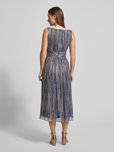 SWING Cocktailkleid mit Rundhalsausschnitt Blau 5