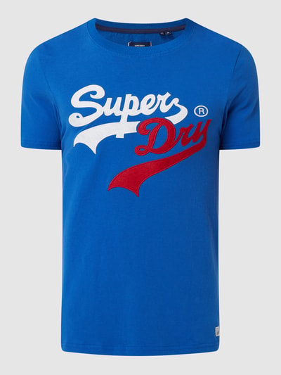 Superdry T-shirt met logo Koningsblauw - 2