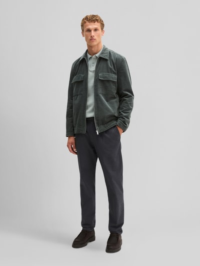 Marc O'Polo Regular Fit Hemdjacke aus reiner Baumwolle Schilf 1