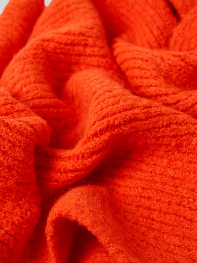 ICHI Sjaal in gebreide look, model 'Iaivo' Oranje - 2