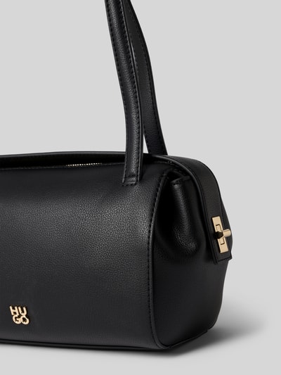 HUGO Handtas in leerlook model 'Meelo_Duffle SM' Zwart - 2