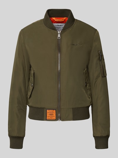Original Bombers Bomberjack met labelpatch Kaki - 2