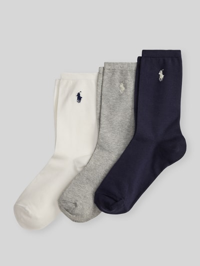 Polo Ralph Lauren Socken aus Baumwoll-Mix im 3er-Pack Weiss 1