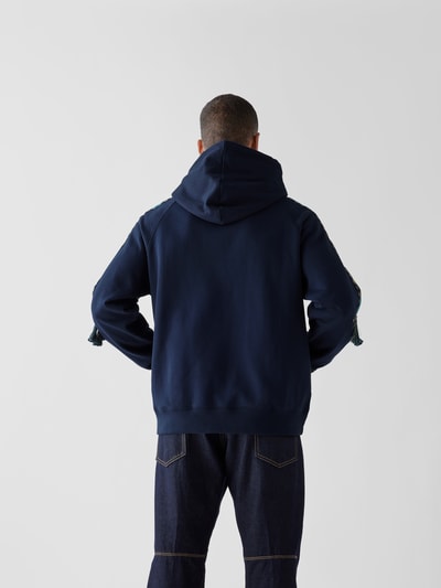 Etro Hoodie mit Zierbesatz Blau 5