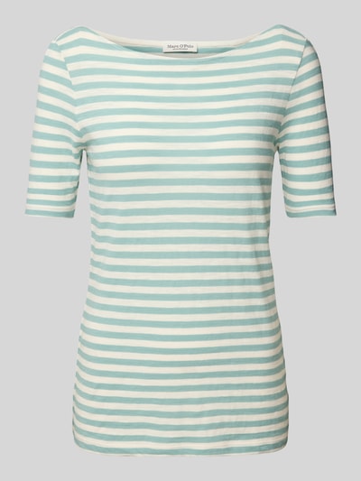 Marc O'Polo Regular fit T-shirt van puur katoen Mintgroen - 2