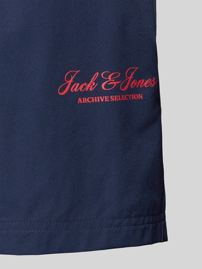 JACK & JONES Badeshorts mit Gesäßtasche Modell 'MAUI' Marine 2