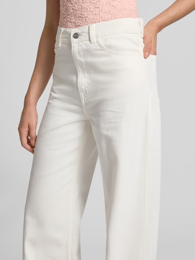 Carhartt Work In Progress Jeans mit Eingrifftaschen Modell 'Jane' Offwhite 3