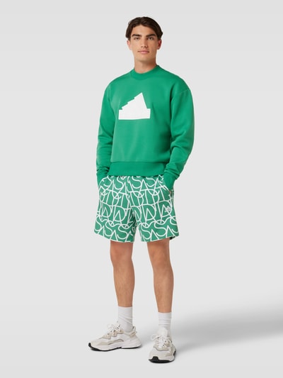 ADIDAS SPORTSWEAR Sweatshirt met labeldetail Groen - 1