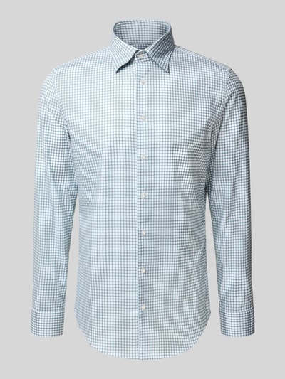 SEIDENSTICKER Koszula biznesowa o kroju slim fit z listwą guzikową Zielony 2