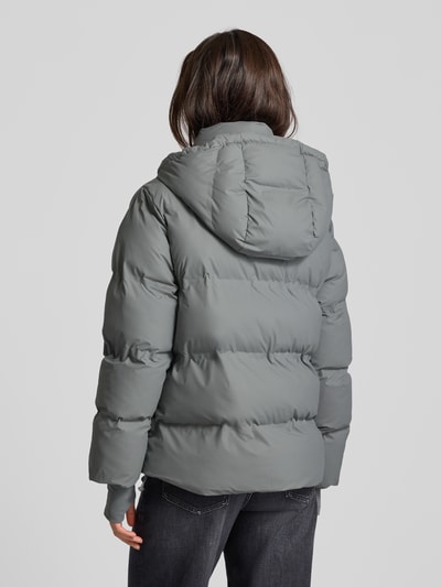 Neo Noir Steppjacke mit Reißverschlusstaschen Hellgrau 5