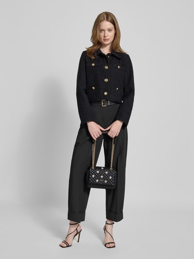 Guess Handtasche mit Steppnähten Modell 'EVERLEE' Black 1