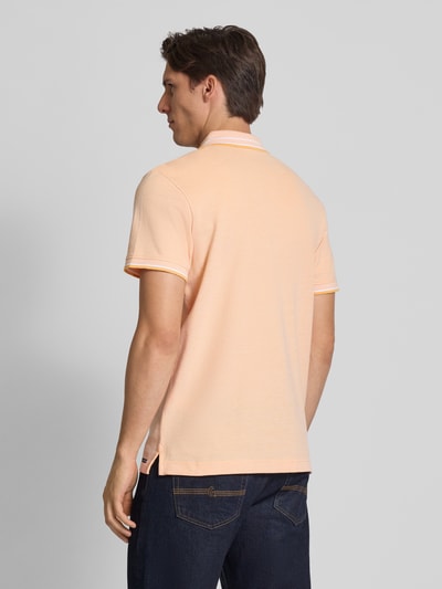 Tom Tailor Regular Fit Poloshirt aus Baumwoll-Mix Orange 5