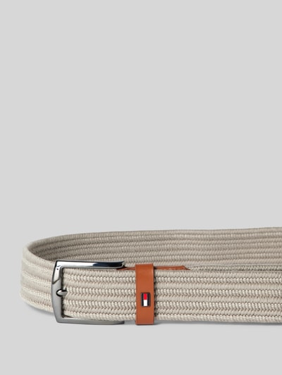 Tommy Hilfiger Riem met labeldetail, model 'DENTON' Beige - 2