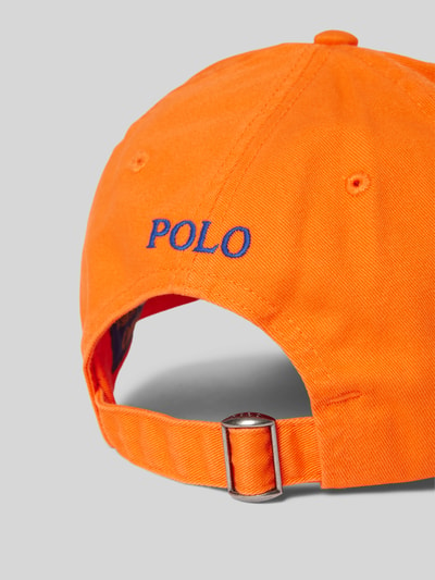 Polo Ralph Lauren Basecap mit Logo-Stitching Orange 3