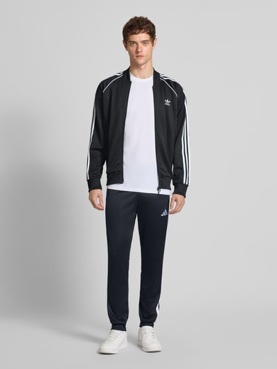 adidas Sportswear Trainingsbroek met elastische band en achterzakken Zwart - 1