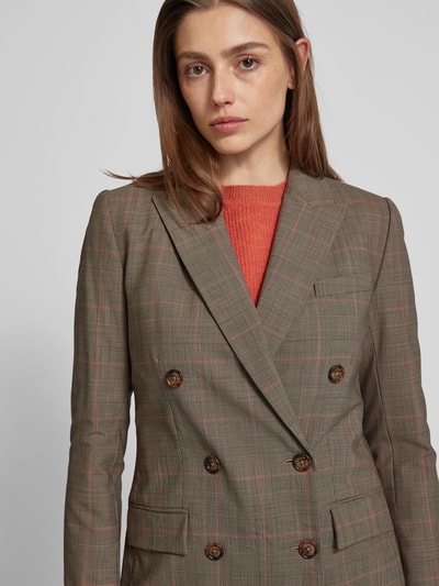 Lauren Ralph Lauren Blazer met klepzakken, model 'RYEN' Lichtbruin - 3