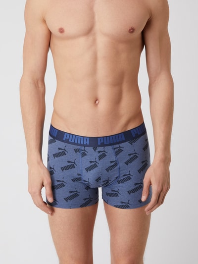 Puma Boxershort met stretch in set van 2 Jeansblauw - 3