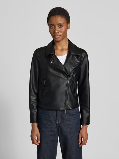 Armani Exchange Jacke in Leder-Optik Black 4
