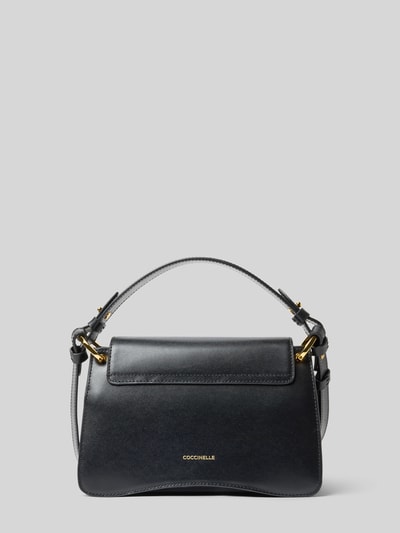 Coccinelle Handtas in handtassenlook met labeldetail Black - 4