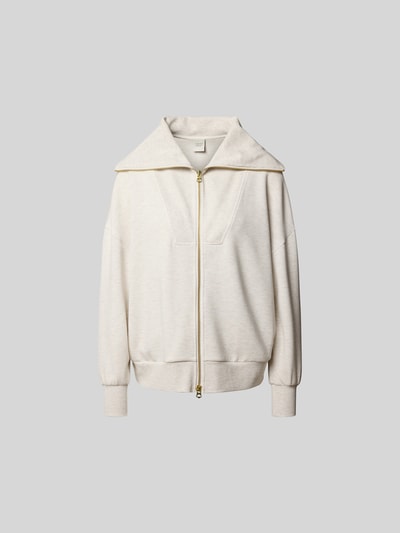VARLEY Sweatjacke mit Resortkragen Ecru 2