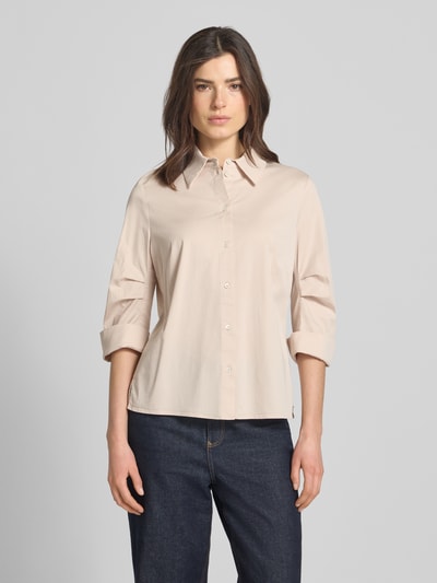 Marc Cain Hembluse mit 3/4-Arm mit Aufschlag Beige 4