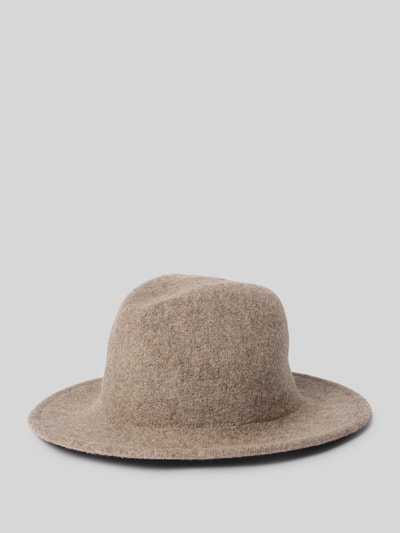 Loevenich Hoed van wolmix, model 'Fedora' Taupe - 1