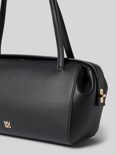 HUGO Handtas met handvat in leerlook model 'Meelo_Duffle' Zwart - 2