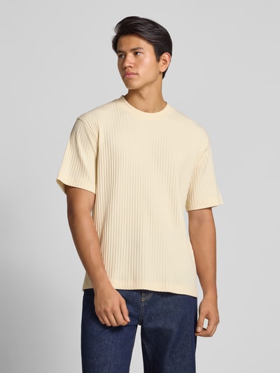 Jack & Jones Loose Fit T-Shirt mit Rundhalsausschnitt Offwhite 4