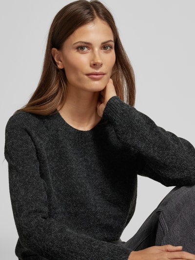 Vero Moda Weicher Pullover mit Glitzerfaden Modell 'DOFFYSHINE' Black 3