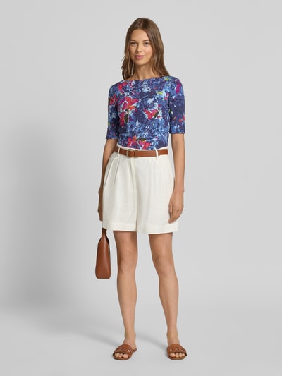 Lauren Ralph Lauren T-shirt met 1/2-mouwen, model 'JUDY' Bleu gemêleerd - 1