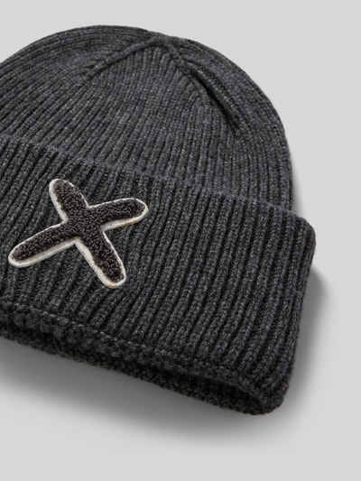 Unio Beanie mit Kaschmir-Anteil Anthrazit Melange 2