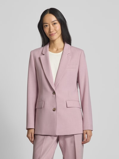 Selected Femme Blazer met reverskraag, model 'RITA' Rosé - 4