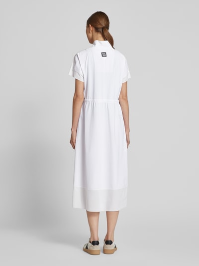 Marc Cain Midi-jurk met opstaande kraag Offwhite - 5